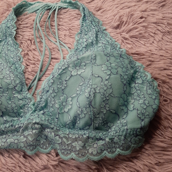 Gilly Hicks Sydney Lace Bralette with Strappy Back  Size Large - Picture 2 of 7